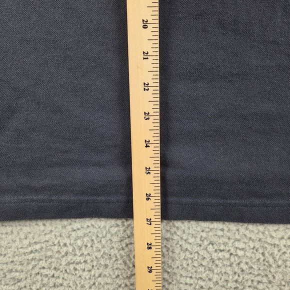 Raising Canes Fry Cook Cashier Employee Worker Polo Shirt Women L Blue Love Logo - Picture 8 of 9